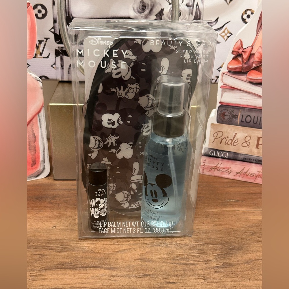 Disney Mickey Mouse Lip Balm, Face Mist and Mask Set - Picture 2 of 4